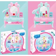 Szépségasztal játékszett kiegészítőkkel kétféle változatban 1db