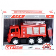 Szerelhető tűzoltóautó vízágyúval 17cm