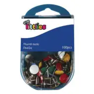 Színes rajzszög 100db-os szett