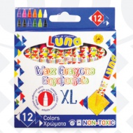 Színes zsírkréta 12db-os szett
