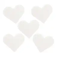 PlayBox: Szív alakú alaplap csomag 5mm-es MIDI vasalható gyöngyökhöz 5db-os szett