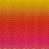 Szivárványos dekor 3D hullámkarton B2 50x70cm 1db