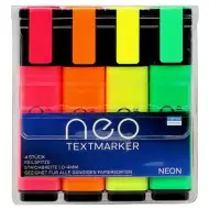 Spirit: Textmarker szövegkiemelő 1-4mm vágott heggyel 4db-os szett