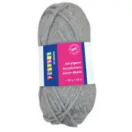 PlayBox: Akril fonal 50g szürke