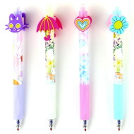 Nebulo: Tavaszi csecsebecse radírozható nyomógombos zselés toll több változatban 1db