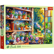Tavaszi reggel a virágos házban – 500 db-os puzzle – Trefl
