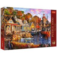 Tea Time Tengerparti sarok 1000db-os prémium puzzle - Trefl