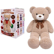 Teddy Greetings: Oat Cheer plüss maci fehér ajándékdobozban 120cm