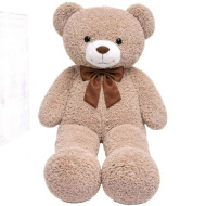 Teddy Greetings: Oat Cheer plüss maci piros ajándékdobozban 120cm
