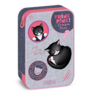 Ars Una: Think Pink többszintes tolltartó 15,5x22,5x4,5cm