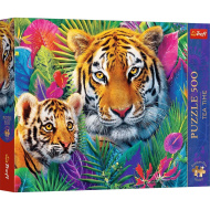 Tigrisek a dzsungelben 500db-os Prémium plusz puzzle - Trefl