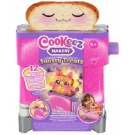 COOKEEZ Makery: Toasty Treatz pirítós készítő játékszett meglepetés plüss állattal