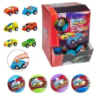 Turbo Racers versenyautók meglepetés tojás 1db