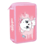 Spirit: Little Kitty cica mintás három szintes töltött tolltartó 28db-os