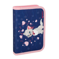 Spirit: Love Kitten cica mintás töltött kihajtható tolltartó 28db-os