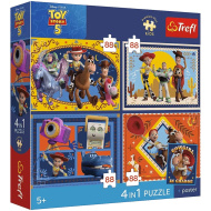 Toy Story 5 - 4 x 88 db-os Premium Plus Kids puzzle - Trefl