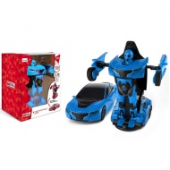 Transformers átalakuló autó kék színben 1/32 - Mondo Motors