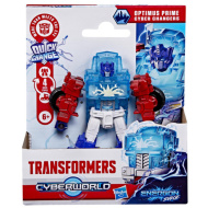 Transformers Cyberworld Cyber Changers: Optimus Prime átalakítható robotfigura - Hasbro