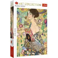 Gustav Klimt: A hölgy legyezővel 1000db-os puzzle - Trefl