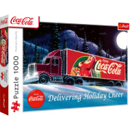 Coca-Cola Karácsonyi karaván 1000db-os prémium plusz puzzle - Trefl