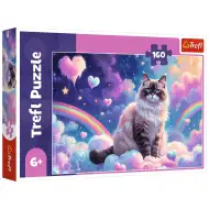 Cica a felhők birodalmában 160db-os puzzle - Trefl