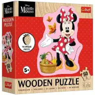 Minnie egér kontúros 50db-os fa puzzle - Trefl