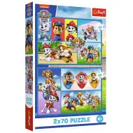 Mancs Őrjárat szabályai 2x70db-os puzzle - Trefl