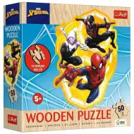 Pókember akcióban 50db-os fa puzzle - Trefl