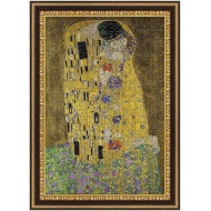 A csók, Klimt - 500 db-os puzzle kerettel - Trefl