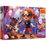 Connect Sue 70db-os puzzle figurával és 6 építőkockával - Trefl