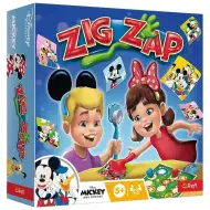 Disney: Mickey egér és barátai Zig Zap társasjáték - Trefl