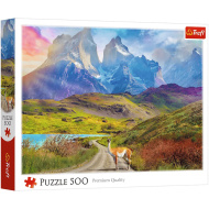 Láma Patagóniában 500db-os puzzle - Trefl