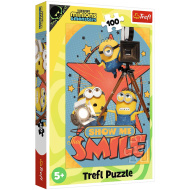 Minyonok 3 Mosolyogj! 100db-os puzzle - Trefl