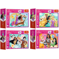 Disney Hercegnők 54db-os mini puzzle többféle változatban 1db - Trefl