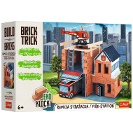 Brick Trick téglából építünk: Tűzoltóság 190 darabos építőjáték - Trefl