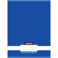 Nebulo: Tűzött sima óceánkék színű füzet 80-32 A/4
