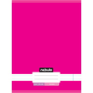 Nebulo: Tűzött vonalas neon rózsaszínű füzet 81-32 A/4