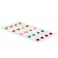 TyToo: Öntapadós strasszkő 5 színben 20db