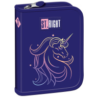 St.Right Unicorn Glow kihajtható tolltartó PC03 20,5x14x3,5cm