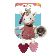 Luna: Bebé Pal - Unikornis plüss bébiknek rágókával