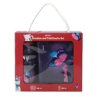 Spirit: Pillangós uzsonnás doboz és kulacs szett