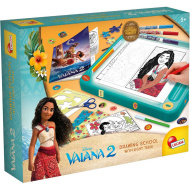 Vaiana 2 rajziskola szett világító rajztáblával - Lisciani