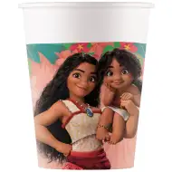 Disney Hercegnők Vaiana 2 papírpohár 8db-os szett 200ml
