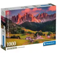 Varázslatos dolomitok 1000 db-os HQC puzzle poszterrel - Clementoni