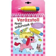 Varázstoll: Mesélő unikornisok kifestő füzet