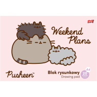 Pusheen vázlatfüzet A/4 20 lapos