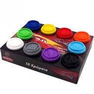 Verdák 10db-os gyurmaszett tégelyben