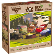 Verdák 2 az 1-ben 60db-os Eco puzzle és színező 70x50cm - Lisciani