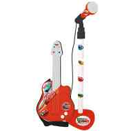 Verdák állványos mikrofon gitárral