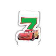 Verdák számgyertya 7-es